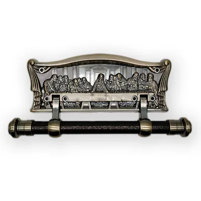 Funeral Coffin Handle 9532 ABS Plastic Panel With Steel Bar in Various Color side view