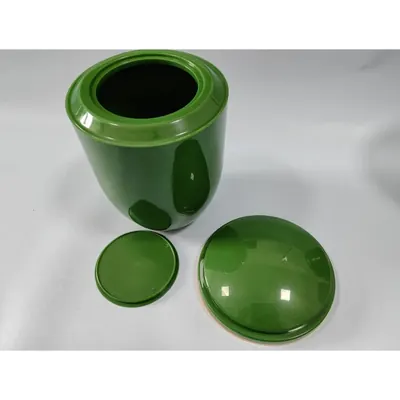 Cremation Products Funeral Ash Urn and Urne PA007 in Grass Green Color And ABS Plastic material (ref PA007-2) detail view