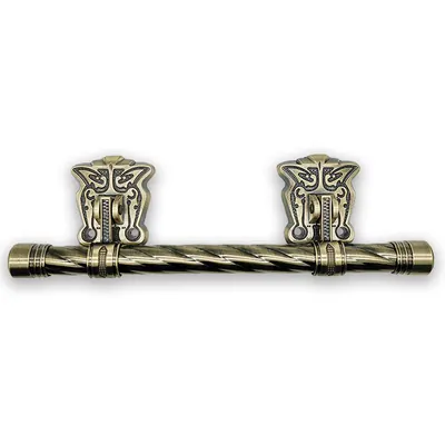 Funeral Coffin Handle with Twisted Steel Bar 1003-2 coffin fittings detail view