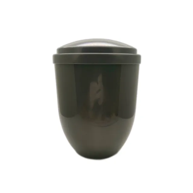 GREY color Funeral Ash Urn For Human Ash in ABS Plastic Material (ref PA003)
