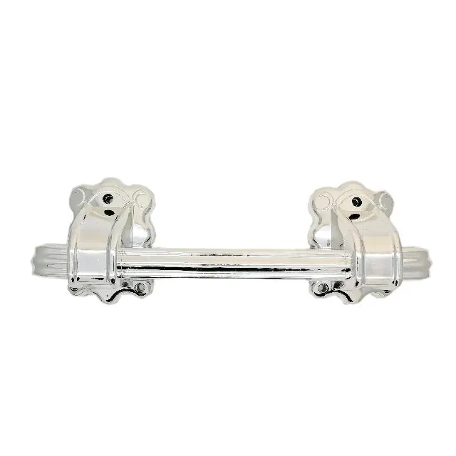 Plastic coffin handle reinforeced 9501 Silver Color