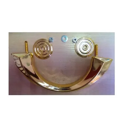 Metal wire with plastic coffin handle reinforeced 9503 side view