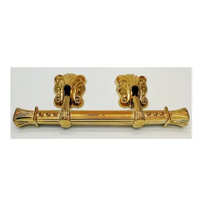Swing bar casket handle 9525 in PP material and copper plated detail view
